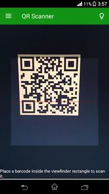 QR Scanner android App screenshot 1